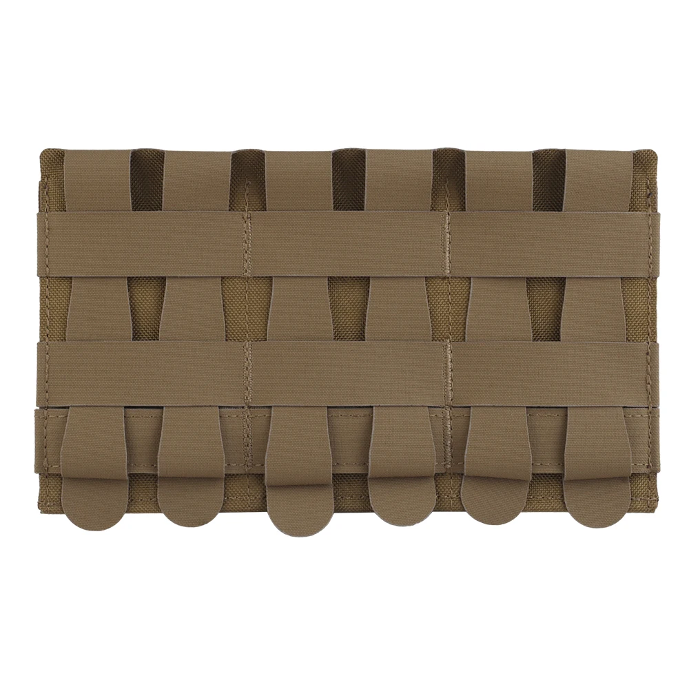 Tactical Lightweight Elastic Triple Mag Pouch 5.56/7.62mm Hunting CS Wargame Molle System Accessories Waist Bag Holster