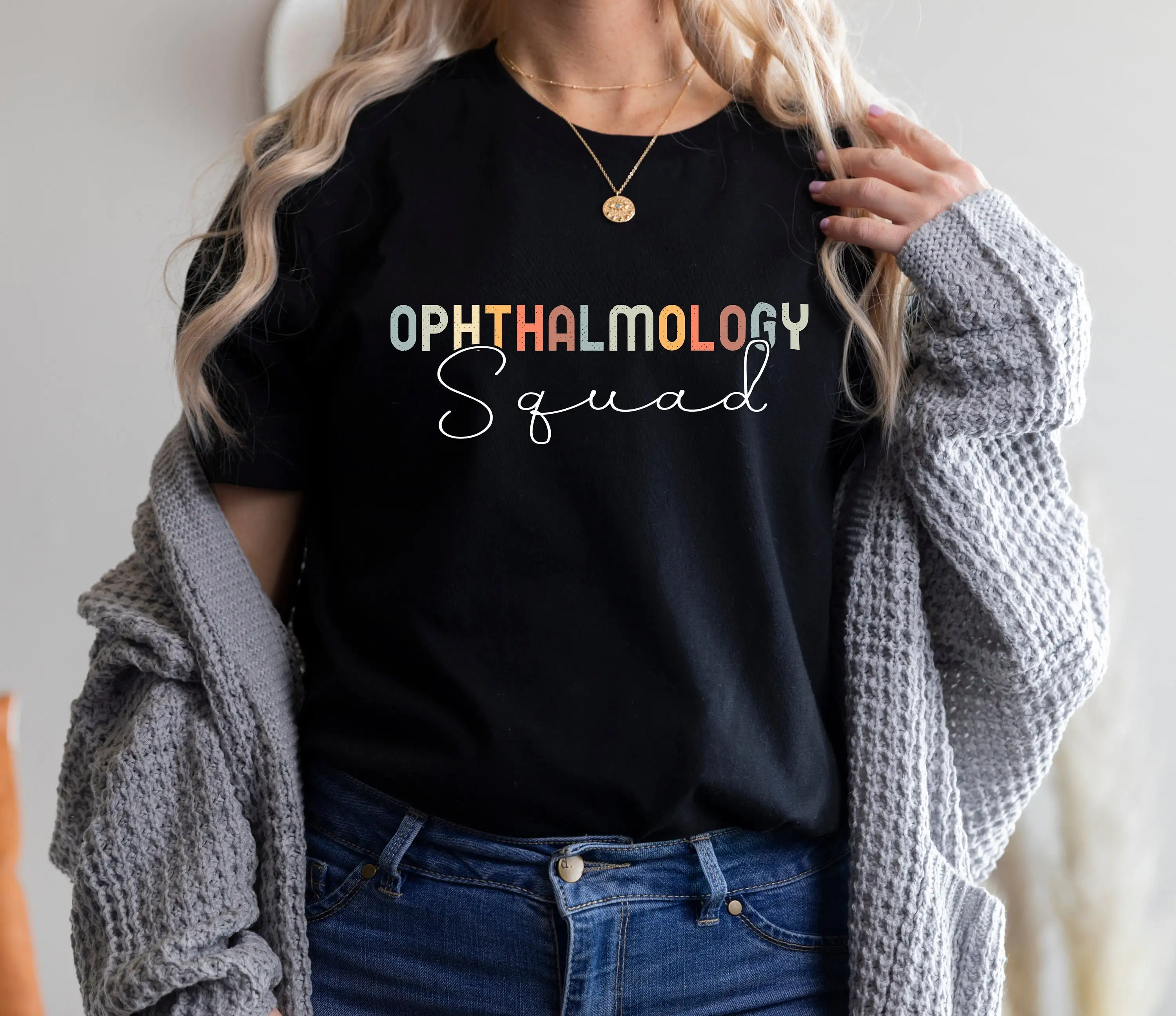 Ophthalmology Squad T Shirt Ophthalmologist Nurse