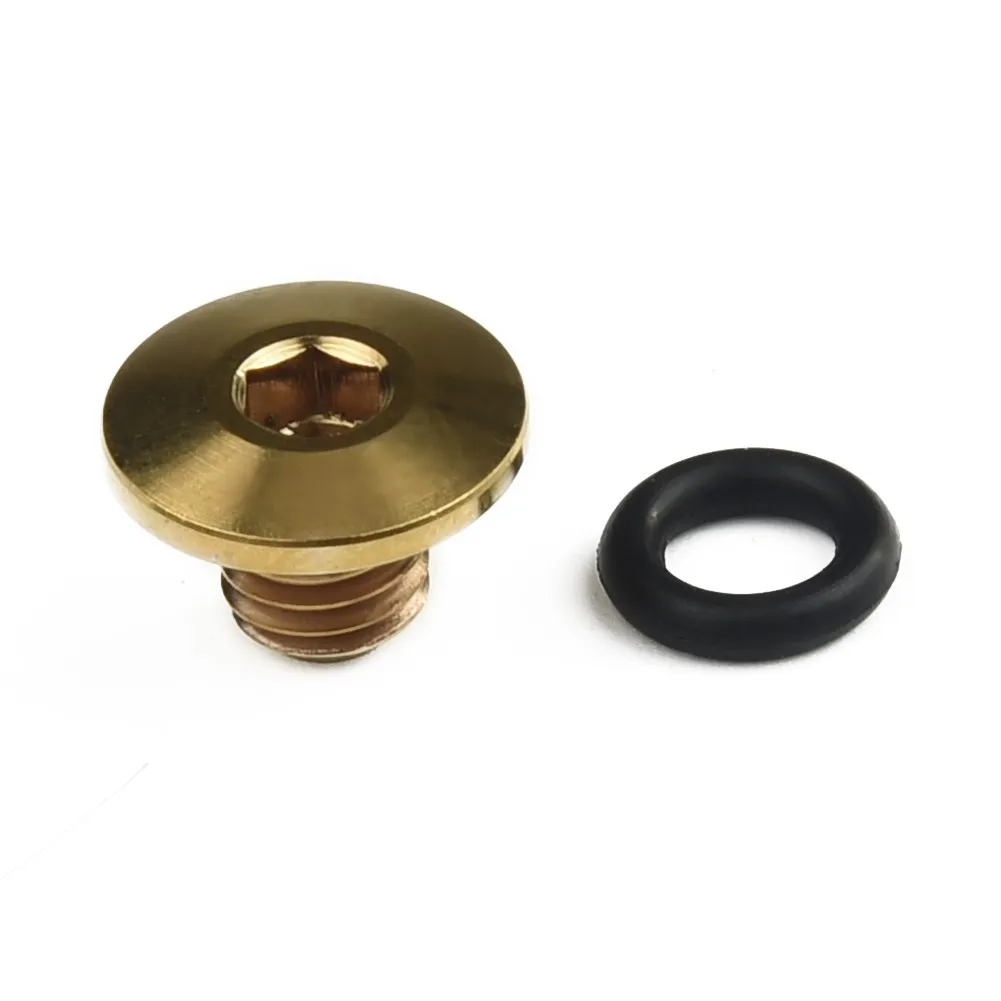 Bike Bicycle Bleed Titanium Screw O-Ring For-Shimano XT SLX Zee For The Screw Of The Oil Filling Hole Of The Split Oiler Cover