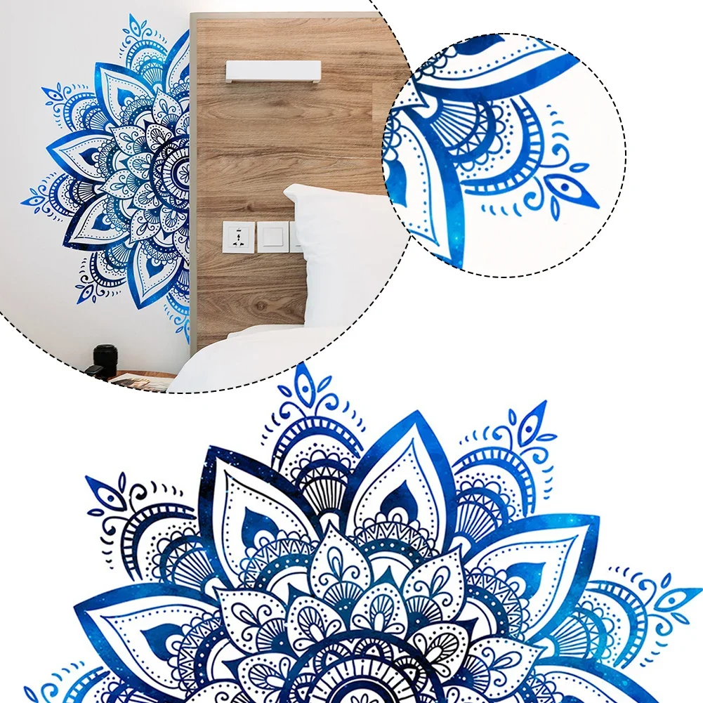 Glass Decals Wall Stickers PVC Supermarket Entrance 30x90cm Decorative Eid Mubarak Home Decoration High Quality