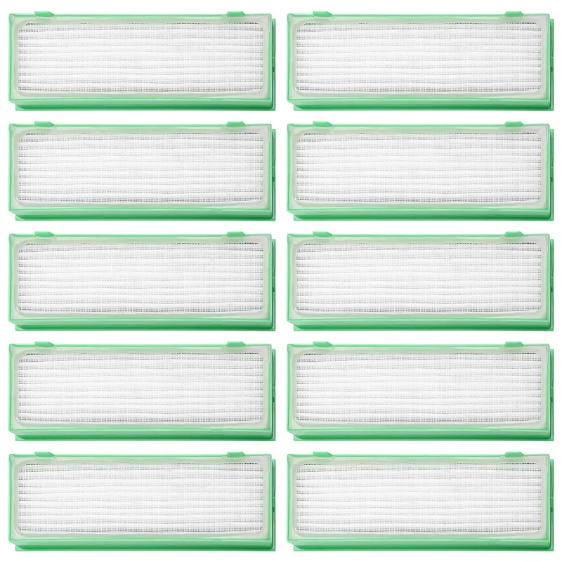 10Pcs Replacement Dust Filters Hepa Filters For Vorwerk Kobold VR200 Vacuum Cleaner Accessories