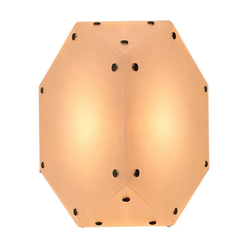 

Chandelier, bar, all copper, multisided, cube, acrylic.