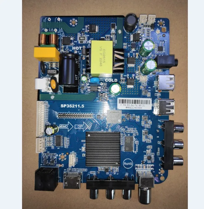 

SP35211.5 SP352L11.51S 50 Вт трехв-1 материнская плата для телевизора Wi-Fi сеть 4-ядерная Система Android 11 Плата подсветка питания 25 Вт
