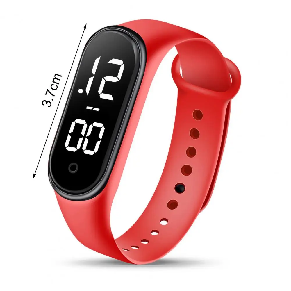 Electronic Watch Kids LED Digital Sports Watch Waterproof Fashionable Accurate Timekeeping Clear Reading Watch Electronic Reloj