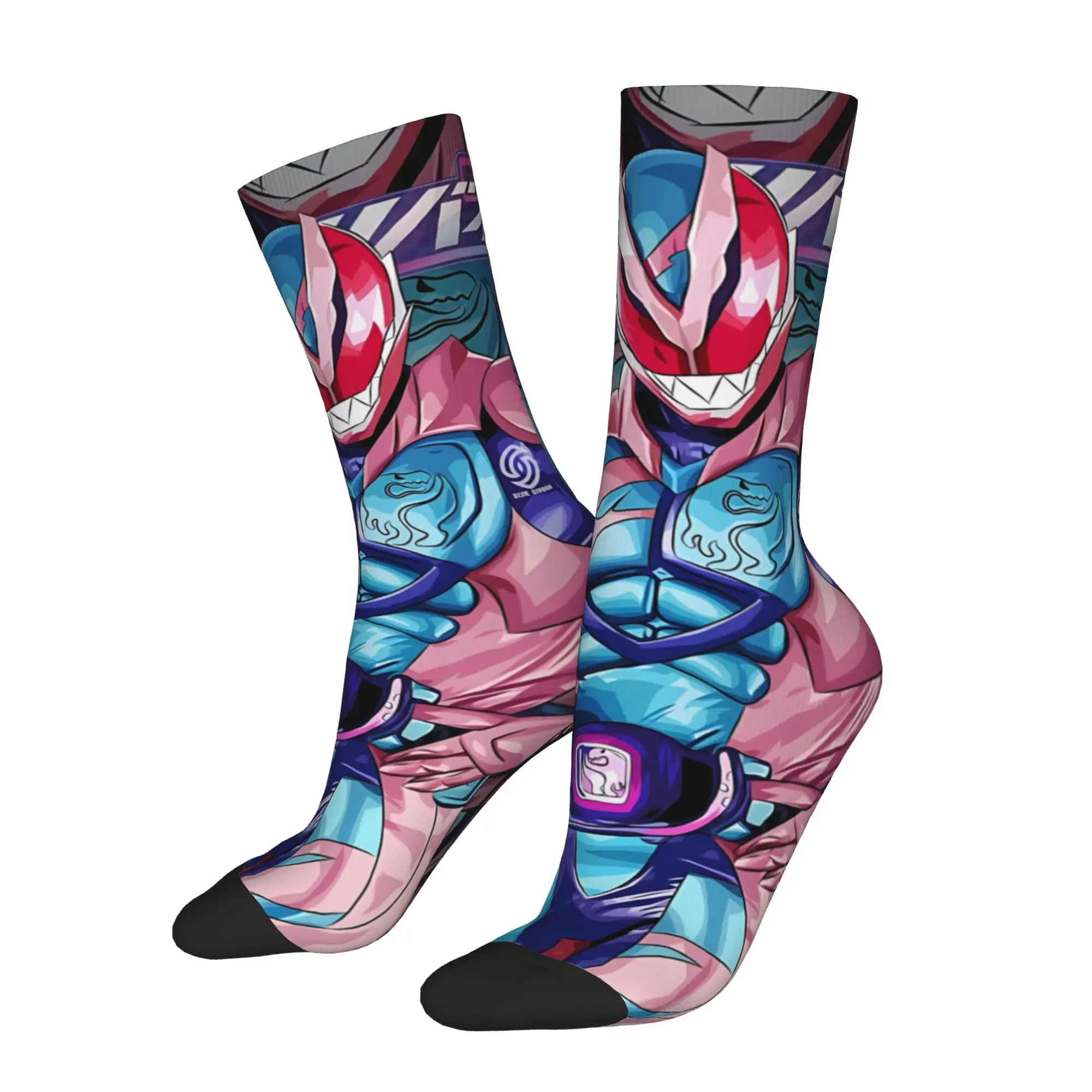 

Sports Socks calcetines personalizados Kamen rider revice Retro Harajuku Hip Hop Novelty Casual Sock