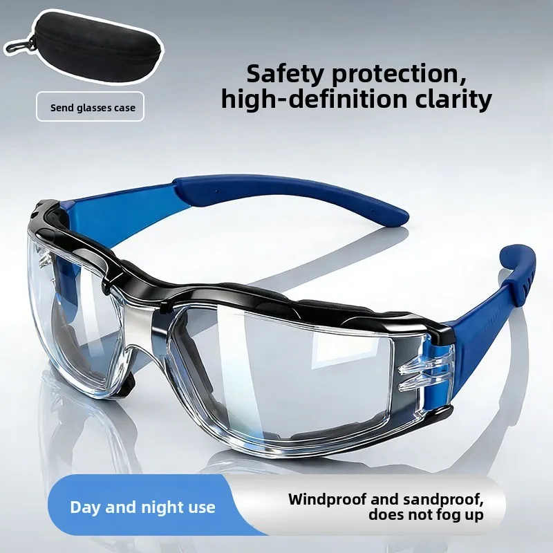 

Safety Goggles Sport Eye Protection Glasses Soft Foam Gasket Eyewear Shooting Woodworking Lab Industry Outdoor Climbing Sunglass