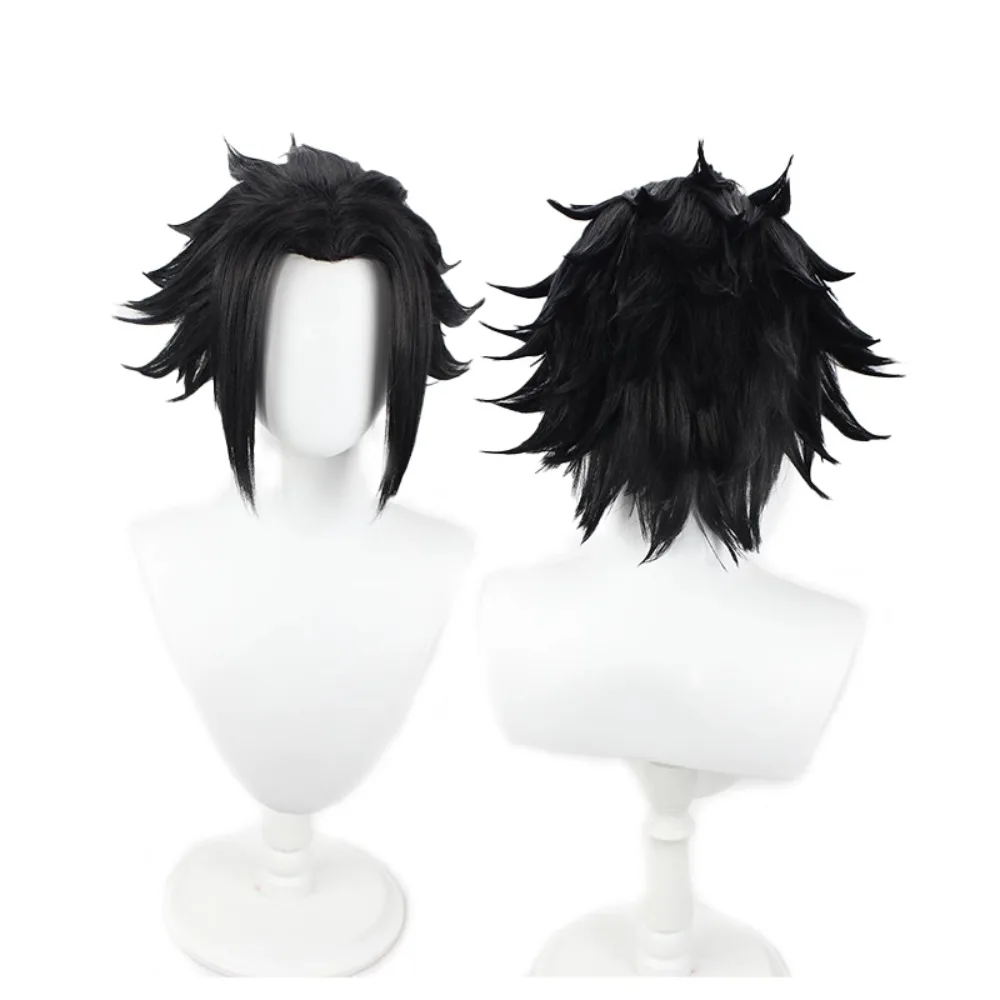 Anime Hair Black Uchiha Sasuke Cosplay Wig