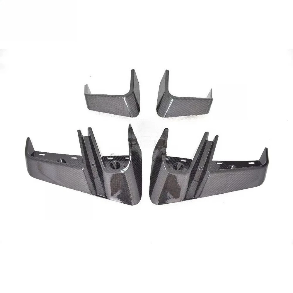 For Benz G-Class W464 W463A, 4 Pieces of Dry Carbon Fiber External Accessories Above the Fender Duct Ventilation Cover