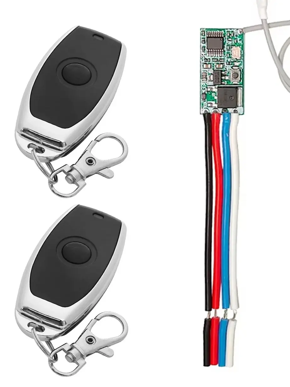 Mini relais sans fil RF, 433mhz DC 12V 3.6V 5V 9V 24V, interrupteur de télécommande, contrôleur de lampe LED, Micro récepteur émetteur