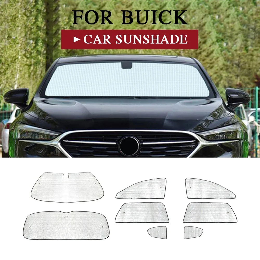 For Buick LaCrosse Encore Regal Envision Opel Mokka Car Sun Shade Windshield Side Window UV Reflector Sun Visor Accessories Cool