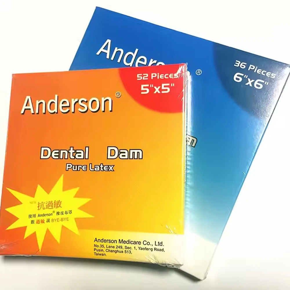 3box Dental Oral Care Teeth Whitening Hygenic 100% Natural Rubber Dam Sheets