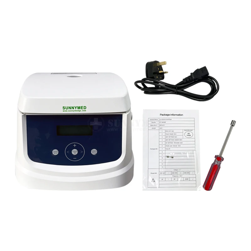 SY-BQ408 Adjustable Speed 4000rpm Table Top LCD Centrifuge  Low Speed Centrifuge Laboratory