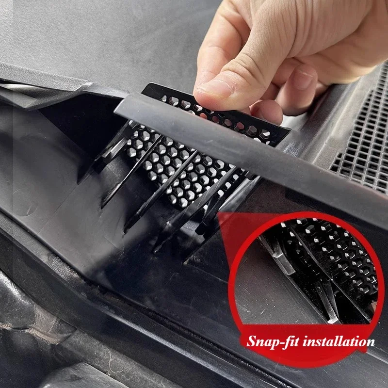 

Для 2023-2025 Ford Edge L капот, направляющая для воды, крышка бака, сетка для насекомых, модификация автозапчастей, автозапчасти