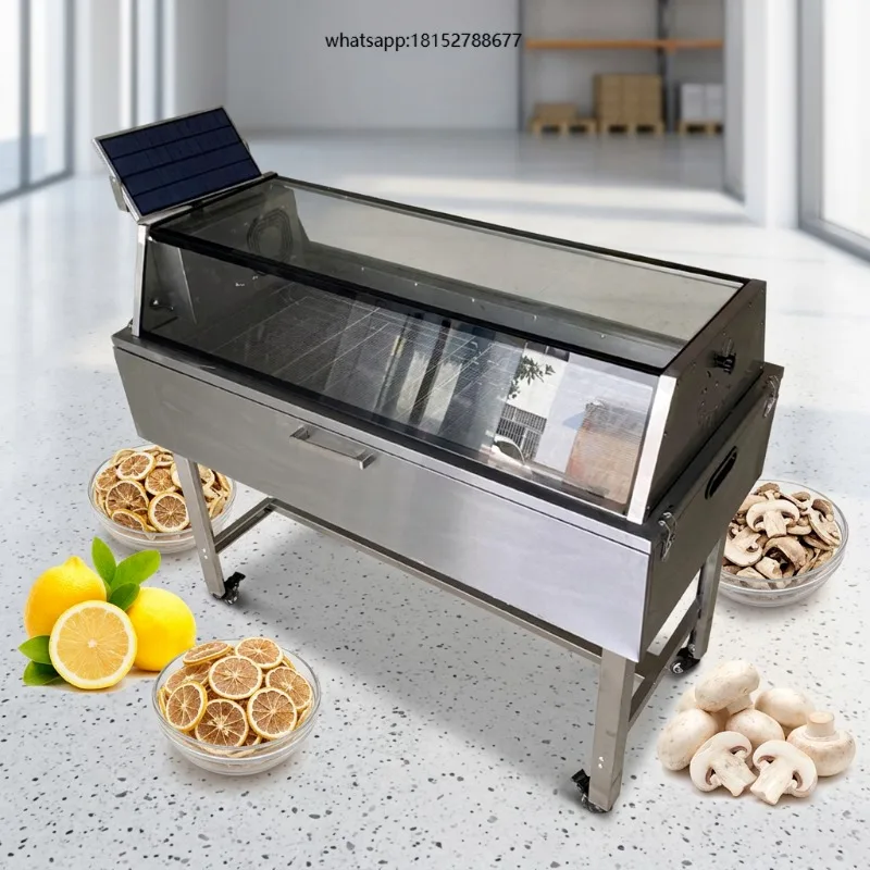 8-12kg/h New Style Solar Fish Fruit Drying Machine for Vegetable Fruit Meat Fish Sea Food