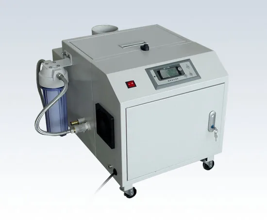 MEILUN China Commercial Portable Ultrasonic Fog Mist Maker 5-6 gal Automatic Humidity Control Digital Display Industrial Cool