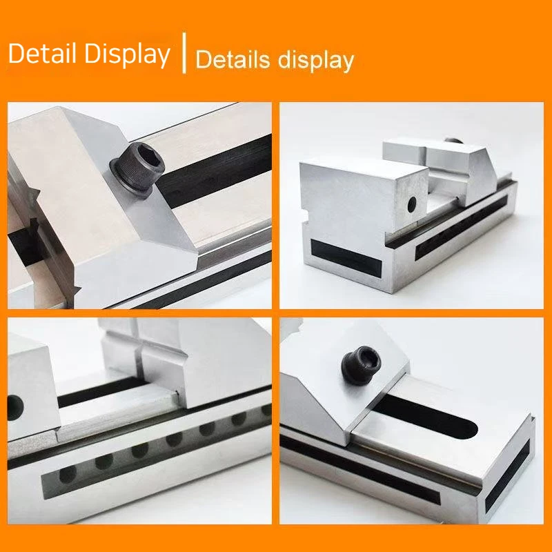 ماكينة طحن الفك المسطحة QKG50 63 73 عالية الدقة سريعة المفعول ملزمة Wanli ماكينة طحن تركيبات طاولة لقط 2/2.5 بوصة