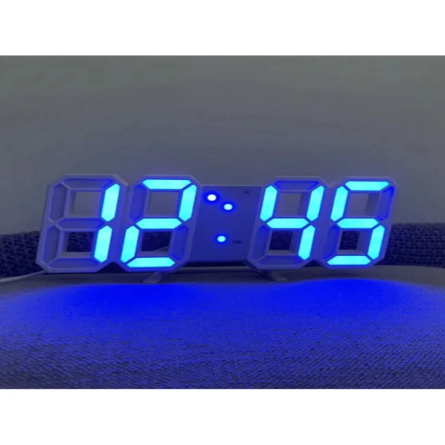 3D  Digital Clock Luminous Fashion Wall Clock Multifunctional Creative USB Plug In Electronic Clock  Decoration Yk room decor