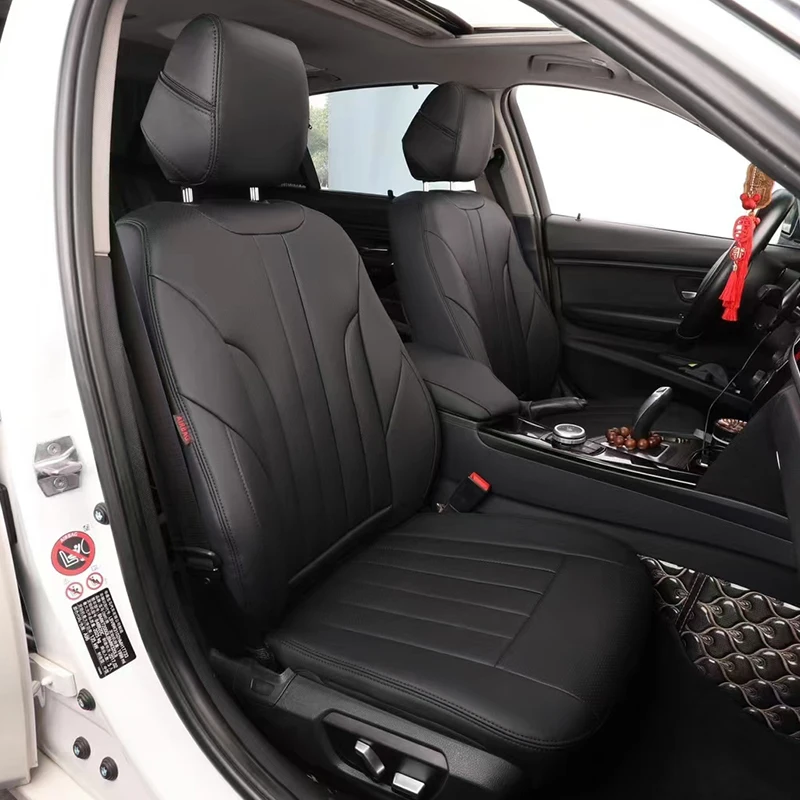 Custom Fit Car Seat Covers Accessories 5 Seats Full Set Leather for BMW X3 E30 F25 F30 E46 E90 E60 F30 F10 E39 F20 G20 E36 E87