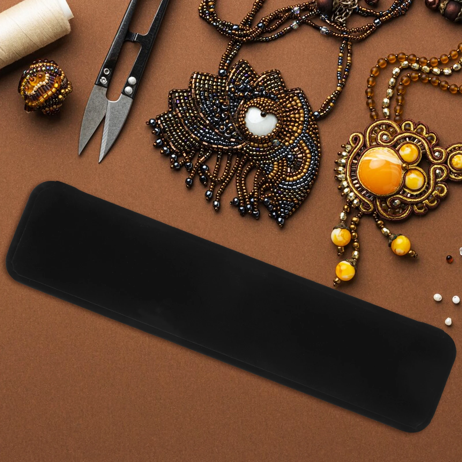 

4Pcs Jewelry Gift Boxes Necklace Ring Bracelet Storage Elegant Design Soft Lint Interior Compact Display Size Earrings Gift Box