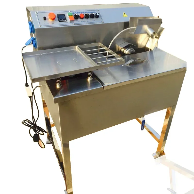 2024 30kg Commercial Chocolate Tempering Machine Multi-function Food Grade Chocolate Melting Making Equipment