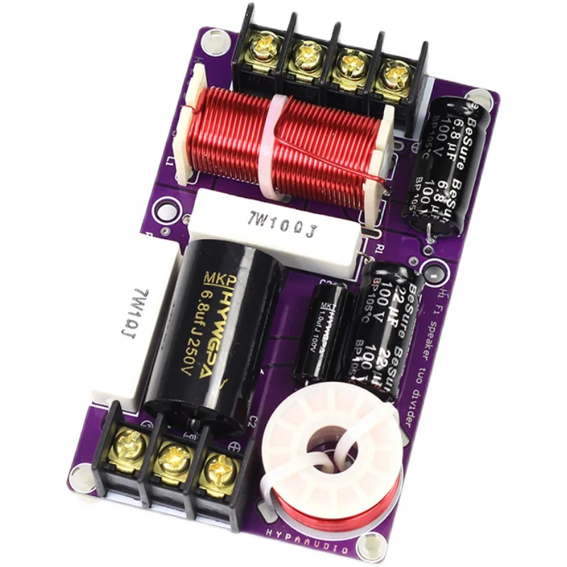 1 قطعة 2 طريقة HiFi الصوت ثلاثة أضعاف باس كروس المتكلم تردد مقسم ستيريو كروس مرشحات 150 واط متعددة مقاومة الخيارات