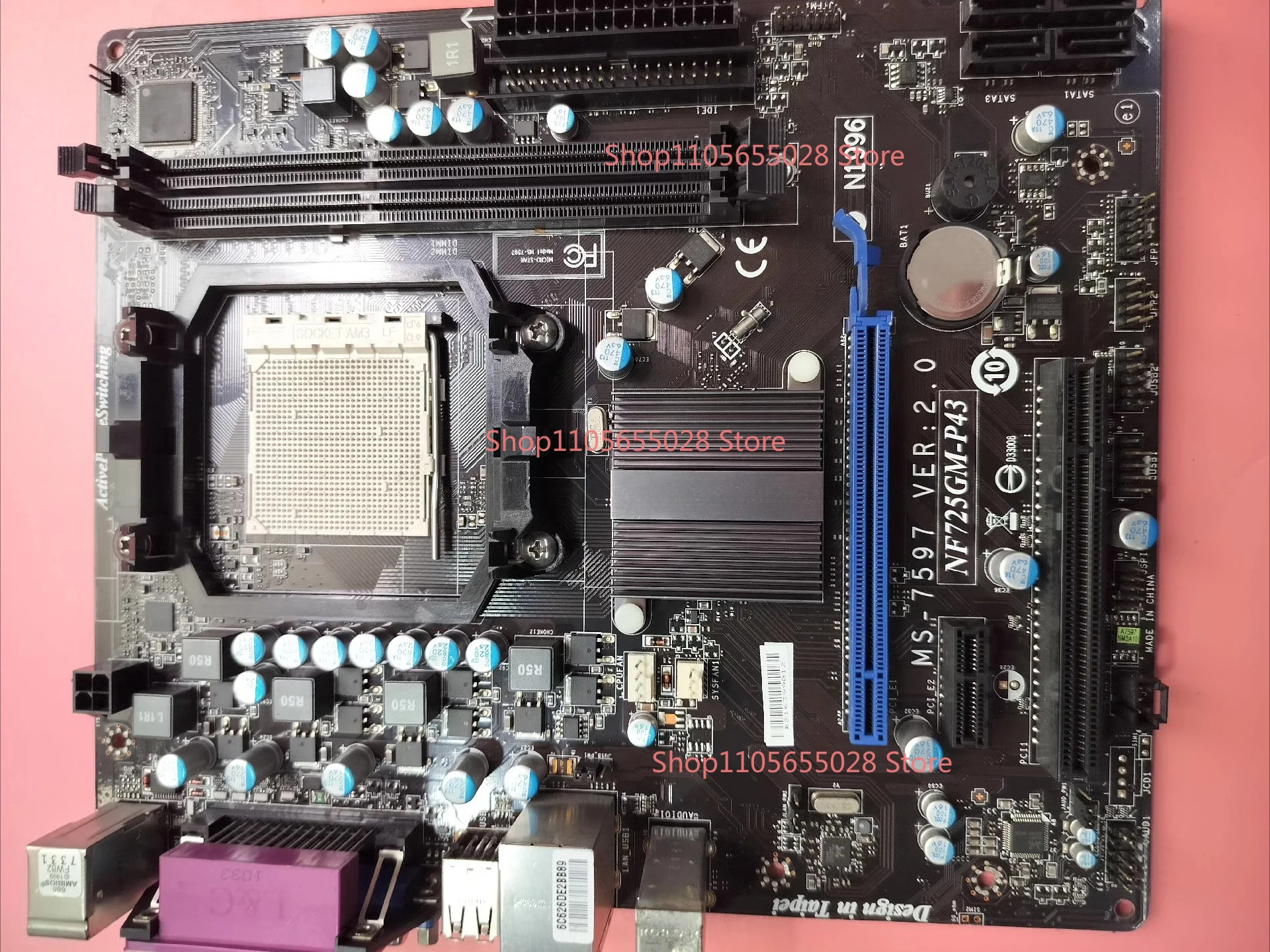 pour-carte-mere-msi-nf725gm-p43-ms-7597-interface-am3-memoire-ddr3