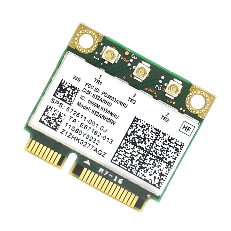 6300AGN pour Lenovo Y460 Y560 Y470 Y570 Carte Sans Fil 2.4G + 5G 450 M + 450 M WIFI Carte
