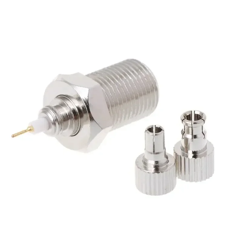 

SMA Female Jack To TS9 Male Plug Silver RF Coaxial Adapter SMA To TS9 Coax Jack Connector 2pcs