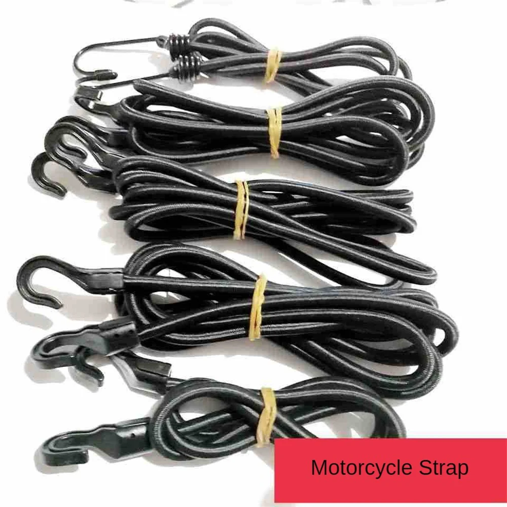 Bike Luggage Carrier Rope 10KG Loading Elastic Band Cargo Racks Tied Rubber Straps Rope/Suitcase Band With Hooks