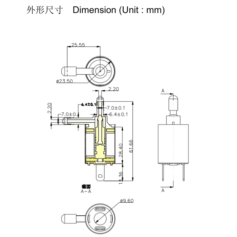 SKOOCOM SC0829GW Mini Electric Solenoid Valve DC 12V Normally Closed Type Cylindrical Micro Water Air Flow Control Valve