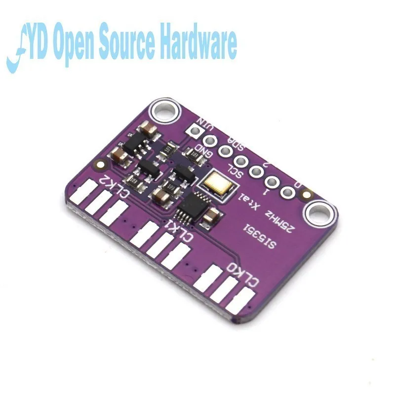 DC 3V 5V CJMCU-5351 Si5351A Si5351 I2C Clock Generator Breakout Board Signal Generator PLL Clock Divider 8KHz-160MHz