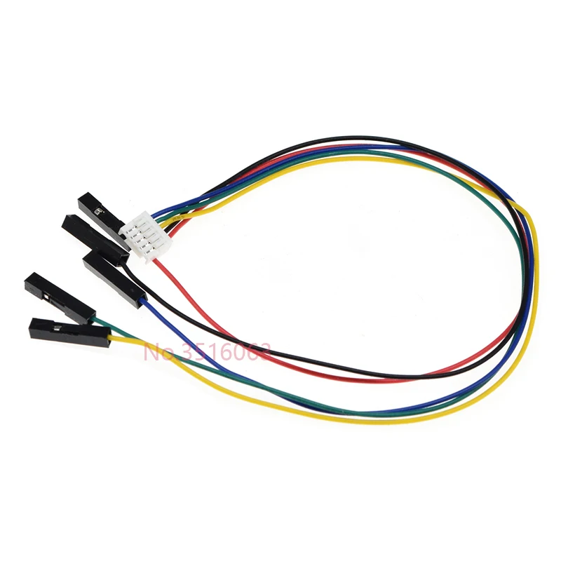 5Pcs GH1.25mm To 2.54mm Dupont Line 1Pin Female Connector Cable GH1.25 With Locking 2/3/4/5/6P Wire 28AWG Length 20cm