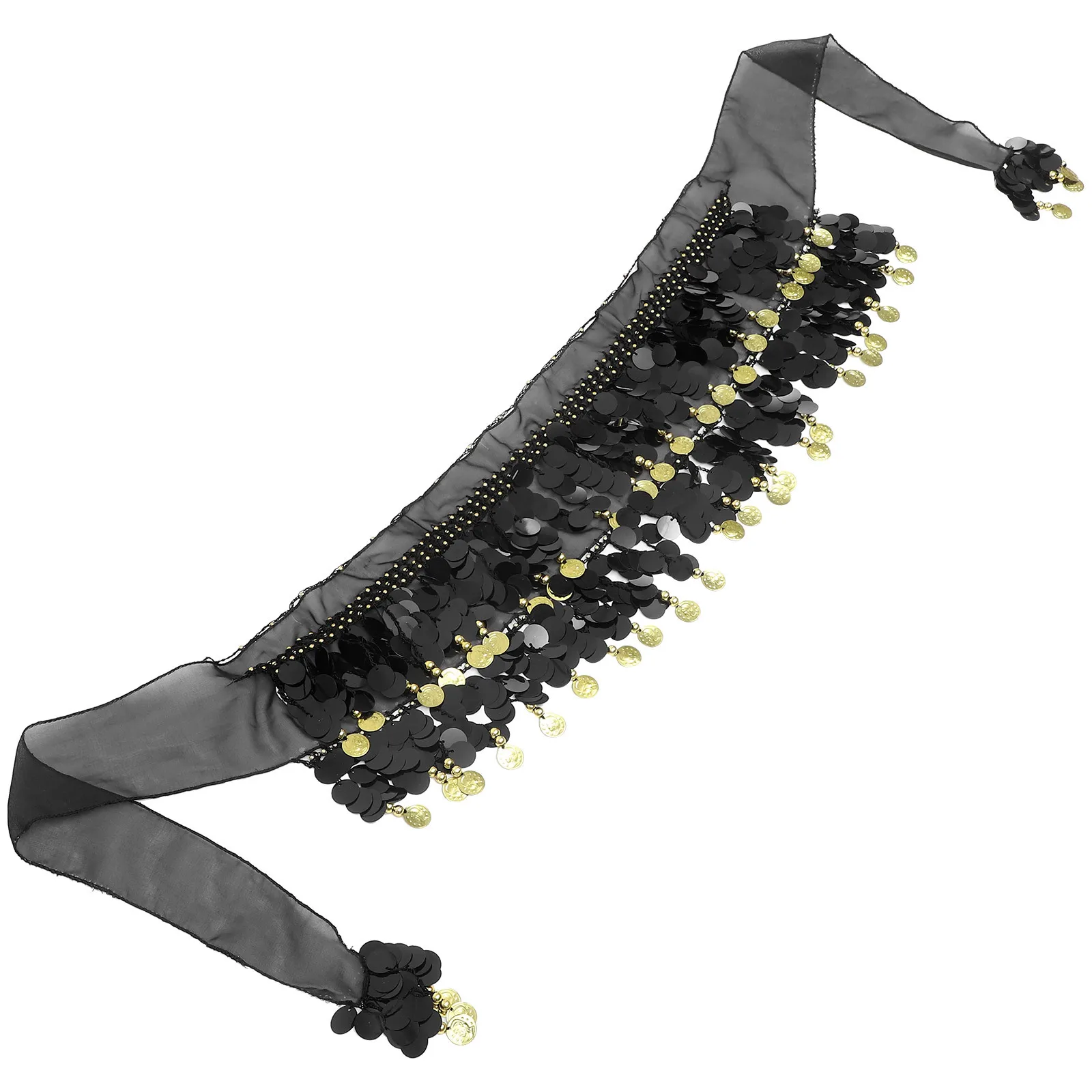 Błyszcząca spódnica z cekinami, regulowana, idealna do ćwiczeń tanecznych, na imprezy, Halloween, maskarady, dodatek do kostiumu, spódnice taneczne.