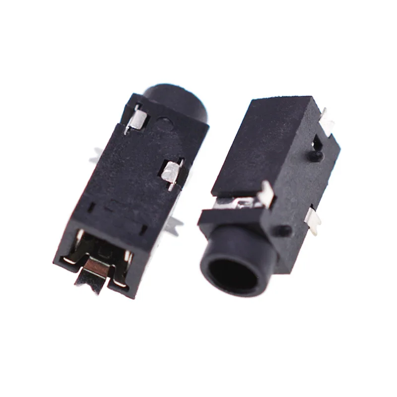 3 Pin patch with fixed post with 3.5mm socket holder PJ-326 Power port 3.5 Headphone socket
