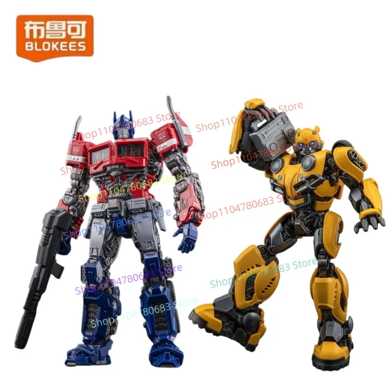 Blokees Transformers Beyond Version Movie-6 Optimus Prime Bumblebee, figurine articulée à assembler, modèle de collection, cadeau