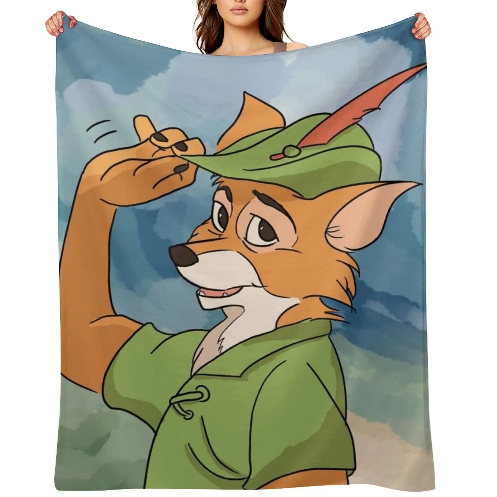 

Robin Hood Throw Blanket For Decorative Sofa Blankets For Bed Blankets For Baby Sofa Thin Blankets