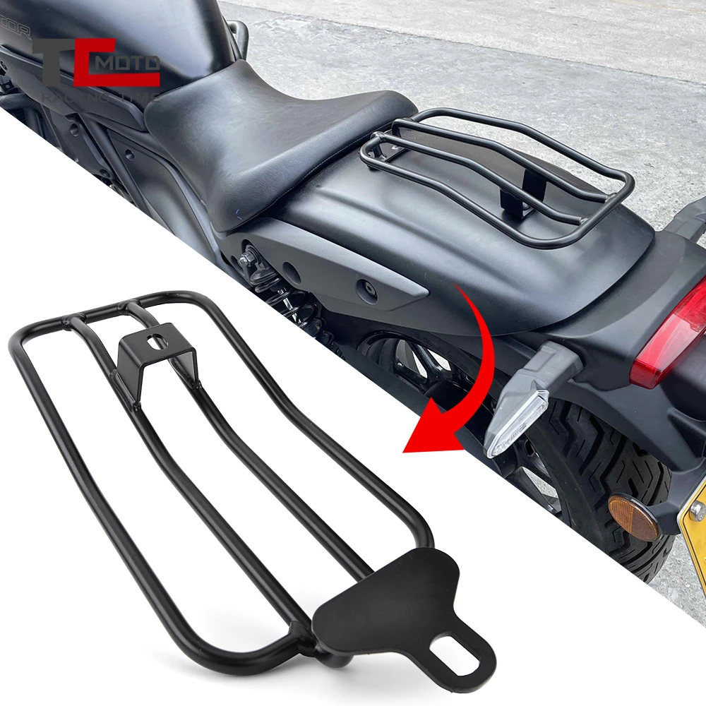 

Solo Seat Luggage Rack For Kawasaki Eliminator 500 2024-2025 Rear Fender Motorcycle Luggage Rack Eliminator500