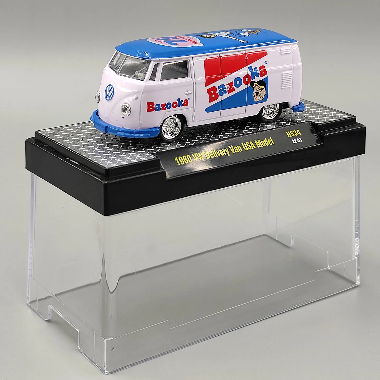Diecast M2 1/64 Scale 1960 WW Delivery Van Alloy Car Model