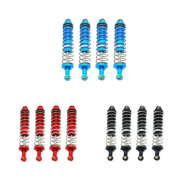 RC Car Upgrade Front Rear Hydraulic Shock Absorber Kit For UDIRC 1/12 UD1201 UD1202 UD-12PRO RC Car Upgrade Parts Blue