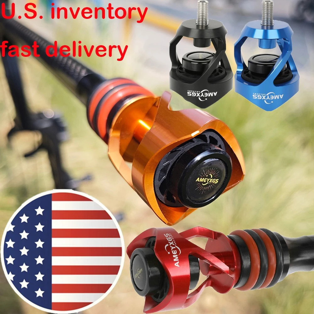 

Archery Shock Absorber Bow Riser Damper CNC Bow Stabilizer Balance Rod Accessories for Recurve Compound Bow Hunting Shooting