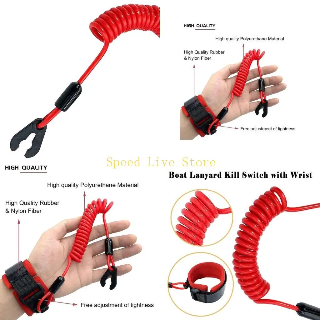 

547C Универсальный лодочный подвесной двигатель, аварийный выключатель с предохранительным тросом