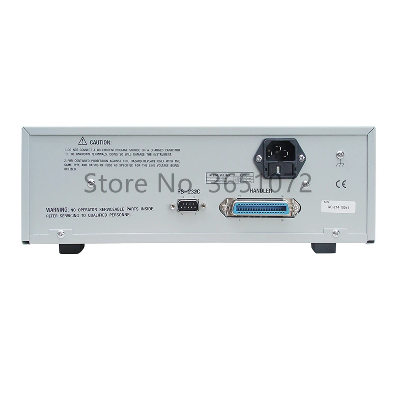 Tonghui TH2810D LCR Meter Digital LCR Meter RCL Bridge สําหรับตัวเหนี่ยวนําความต้านทานทดสอบความถี่ 100Hz,120Hz,1kHz,10kHz