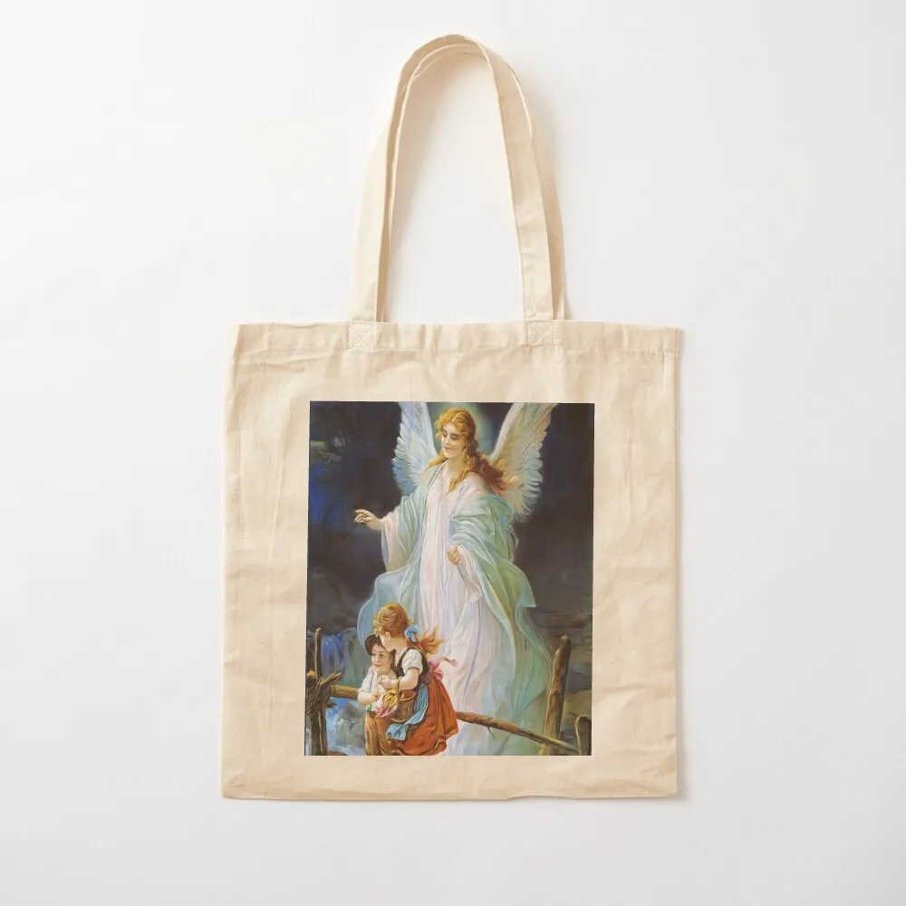 Lindberg Guardian Angel Tote Bag tote bag men Canvas bag Woman shopper tote