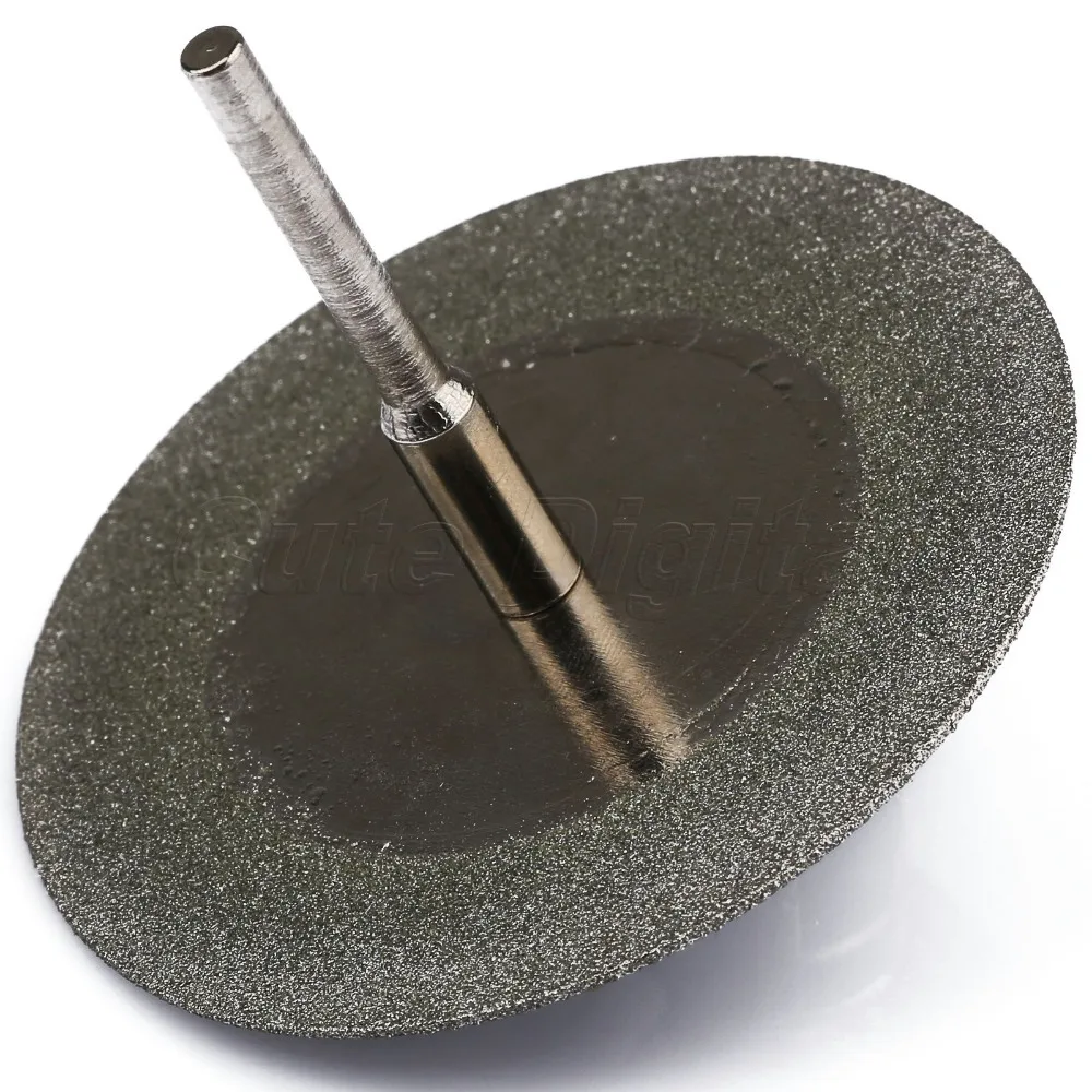 DRELD 50mm Carbon Steel Diamond Grinding Wheel Cutting Disc Saw Blade for Dremel Accessories Electric Rotary Tools Abrasive Disc