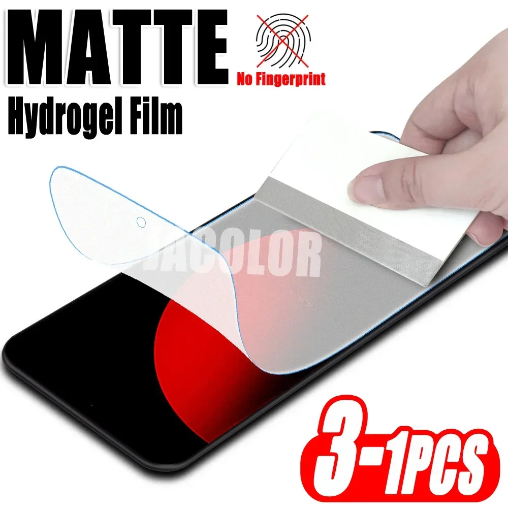 1-3PCS Matte Front Hydrogel Film For Xiaomi 12X 12S 12 S X T Lite 12T Pro Ultra Screen Protector Water Gel 12SUltra 12SPro 12Pro