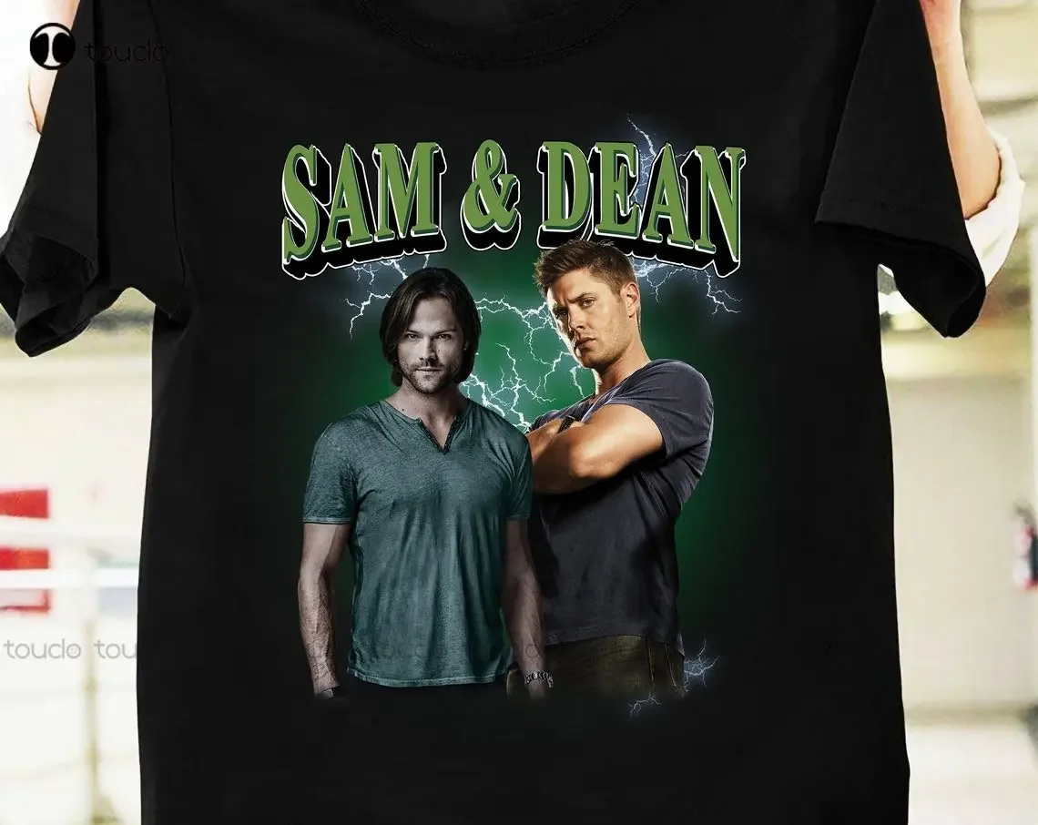 Sam And Dean Vintage T-Shirt Winchester Shirt  Supernatural Movie Sam And Dean Shirt Xs-5Xl New