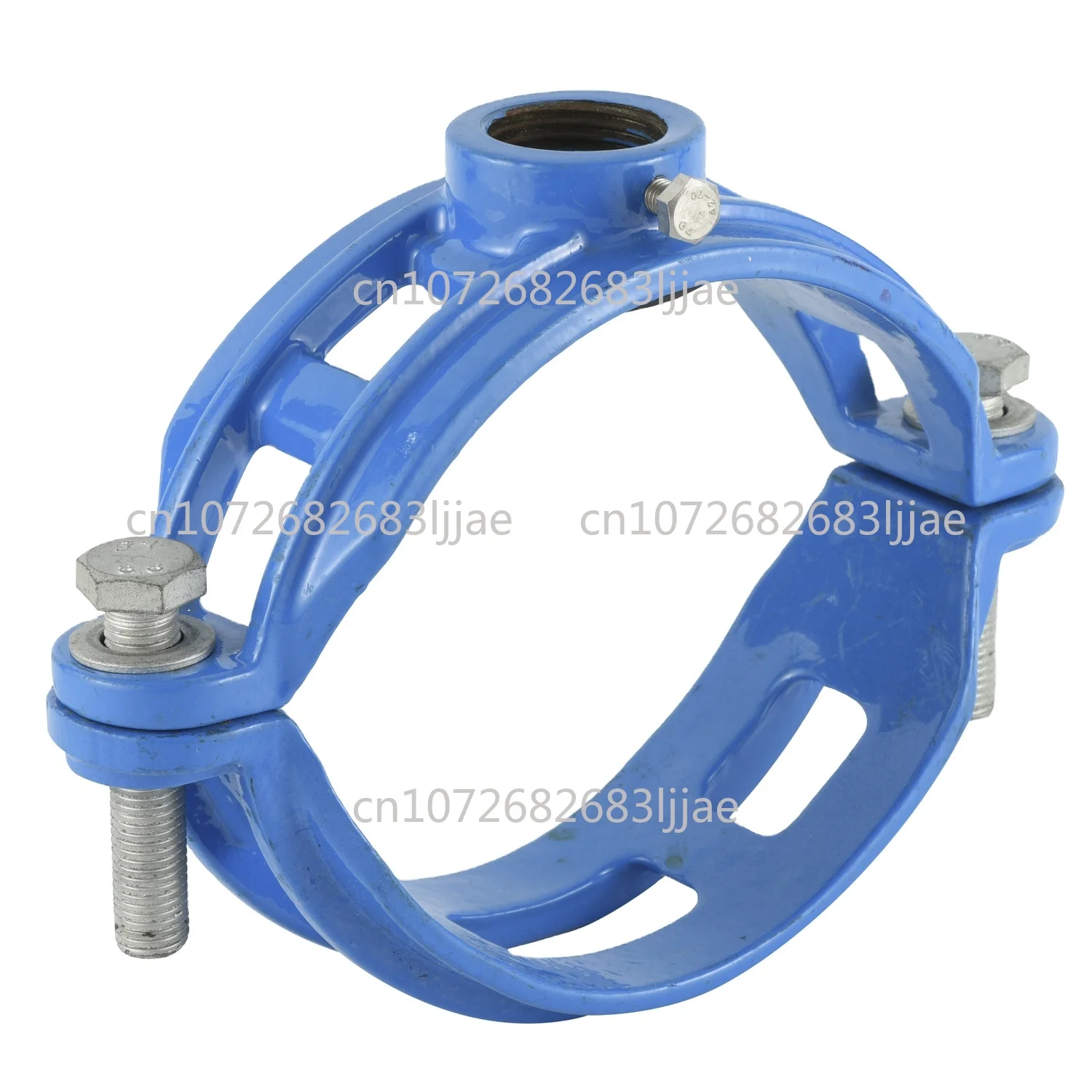 

Bronze C83600 LG2 B62 manual ferrule 1.0-1 Mpa with cast iron saddle belt for plastic pipe