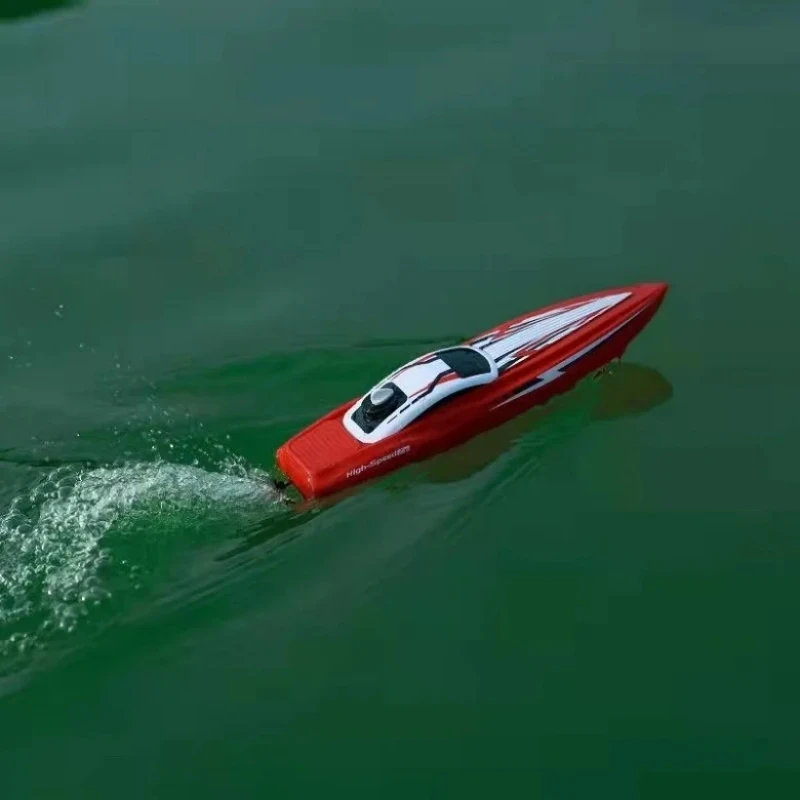 子供用リモコンボート,2.4g,ボート,屋外玩具,ダブルモーター,PVC,高速,スピード