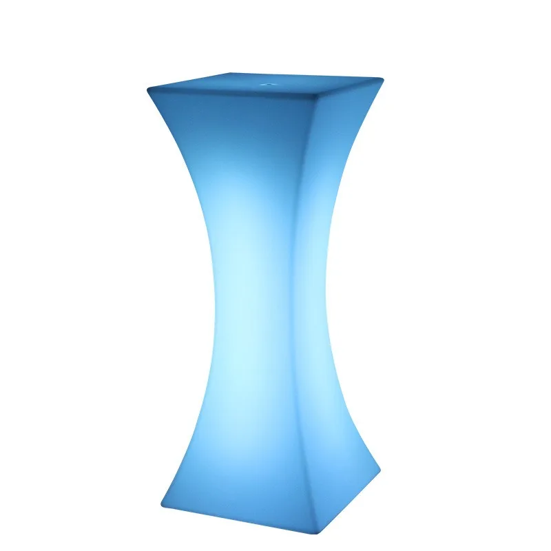 Restaurant Casual Tall Table Outdoor Luminous Furniture