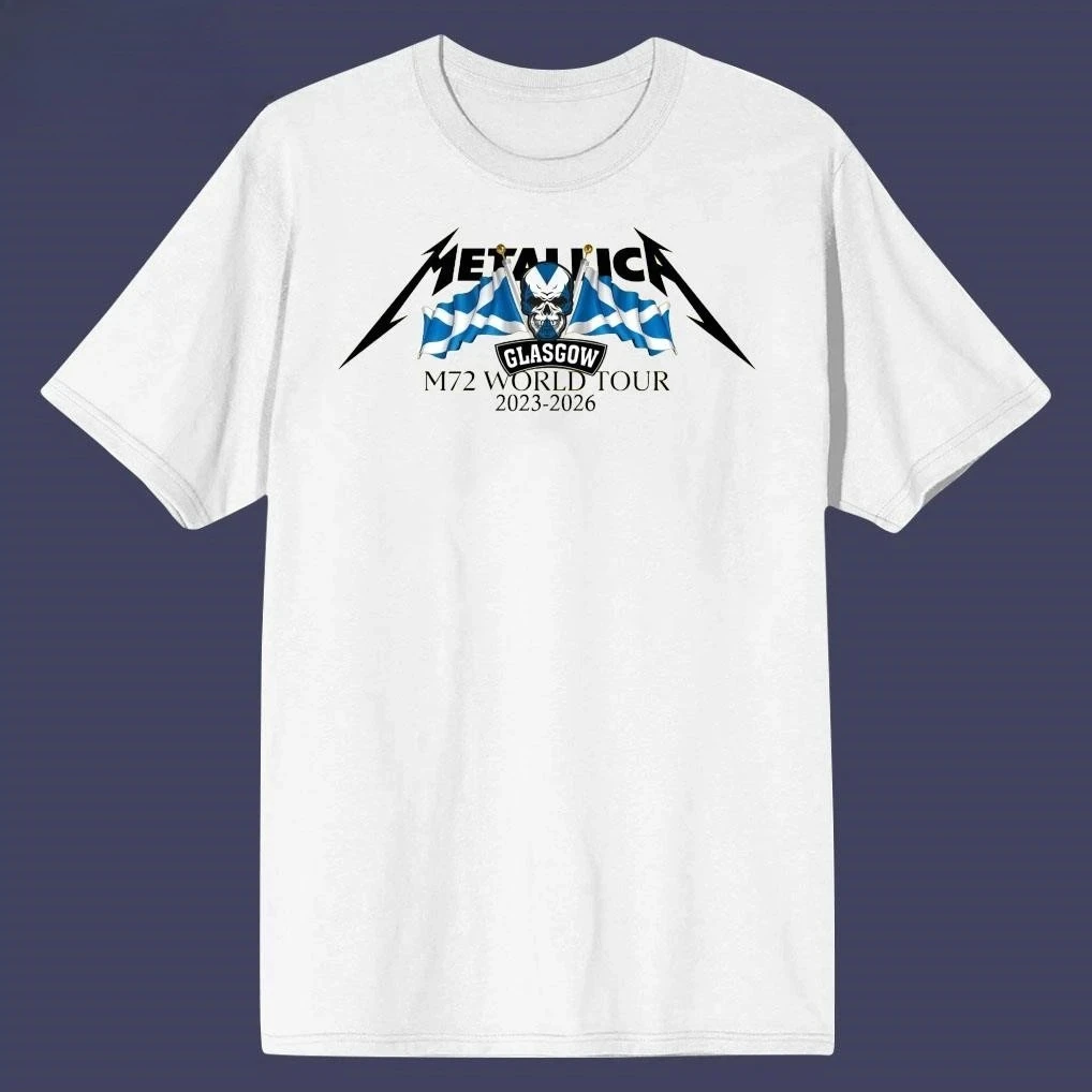 Metallica M72 Glasgow, Scotland World Tour 2023-2026 T-Shirt